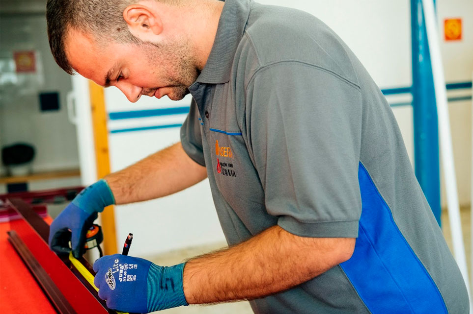 Inserta Carpintería de aluminio