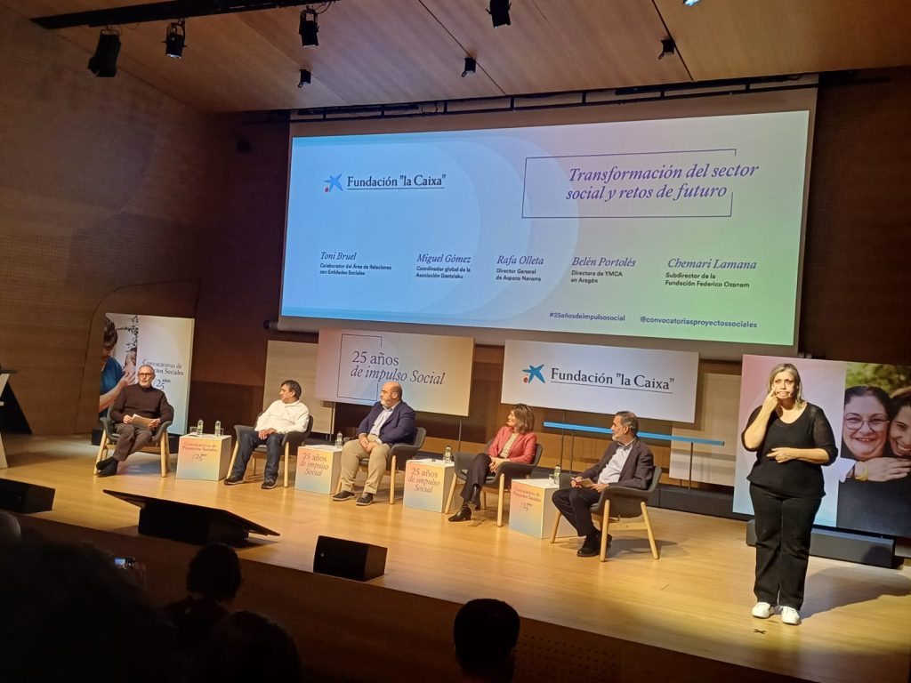 Acto 25 aniversario Fundacion La Caixa Ozanam 2